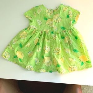 Beautiful Lemon Dress for Babies 6-12 months!